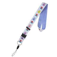 Japan Miffy Neck Strap - Rose / Colorful