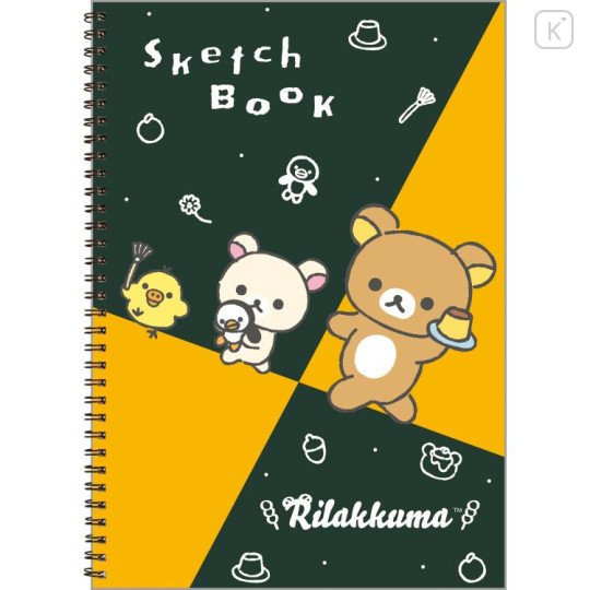 Japan San-X Sketchbook - Rilakkuma / Walking - 1