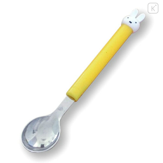 Japan Miffy Mascot Spoon - Yellow - 1