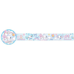 Japan Sanrio × Amenomori Fumika Washi Masking Tape - Cinnamoroll / Lolita Sweetheart