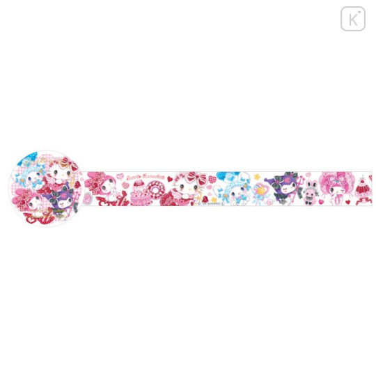 Japan Sanrio × Amenomori Fumika Washi Masking Tape - Characters / Lolita Sweetheart - 1
