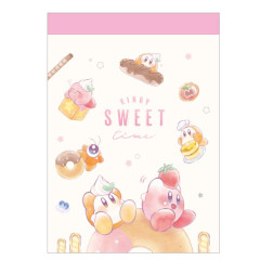 Japan Kirby Mini Notepad - Everyone Sweets