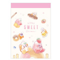 Japan Kirby Mini Notepad - Everyone Sweets - 1