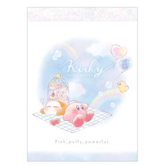 Japan Kirby Mini Notepad - Enjoy Picnic