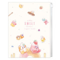 Japan Kirby 6+1 Pockets A4 Clear Holder - Everyone Sweets - 1
