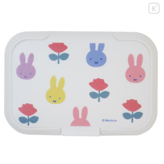 Japan Miffy Peel-off Wet Tissue Lid (M) - Rose / Colorful - 1