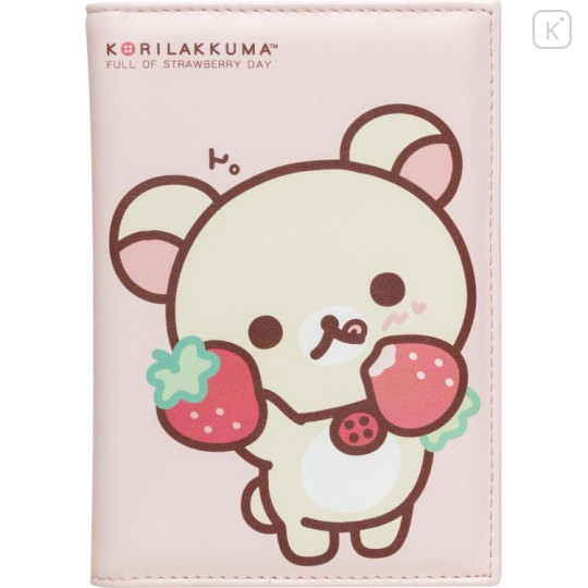 Japan San-X Multi Card Case Book - Korilakkuma : Full of Strawberry Day - 1