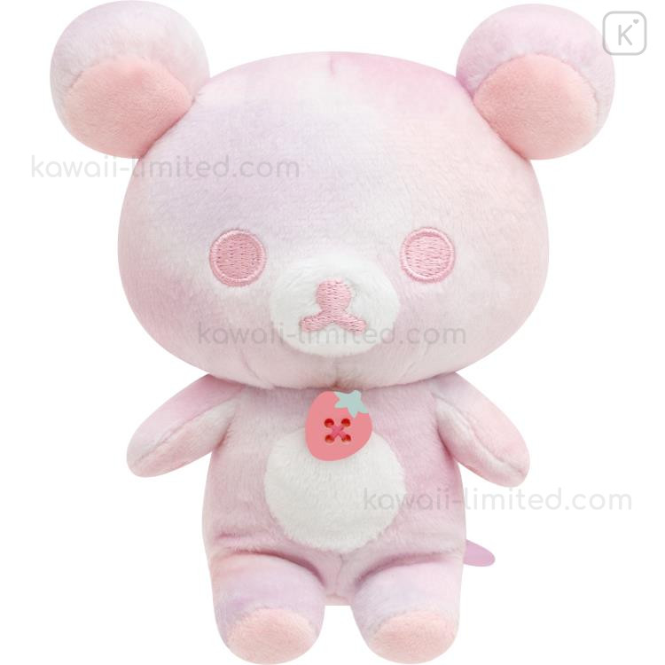 Japan San-X 1+5 Colors Plush Toy - Korilakkuma : Soft Strawberry