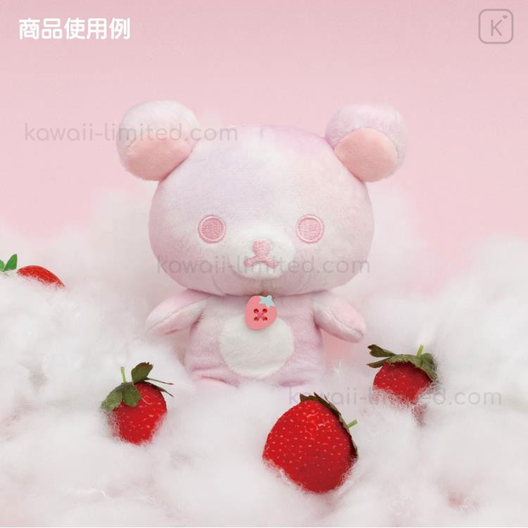 Japan San-X 1+5 Colors Plush Toy - Korilakkuma : Soft Strawberry