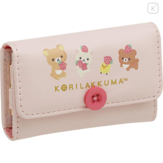 Japan San-X Key Case - Rilakkuma / Full of Strawberry Day - 1