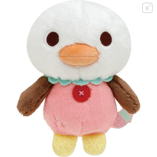 Japan San-X Plush Toy - Penguin / Full of Strawberry Day - 1