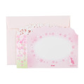 Japan Famous Scenery 3D Greeting Card - Cat & Sakura Cherry Blossom / Day - 3