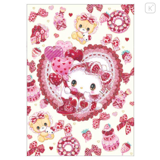 Japan Sanrio × Amenomori Fumika A5 Notebook - Hello Kitty / Lolita Sweetheart - 1