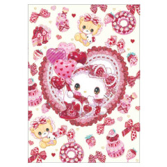Japan Sanrio × Amenomori Fumika A5 Notebook - Hello Kitty / Lolita Sweetheart