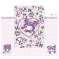 Japan Sanrio × Amenomori Fumika A5 Notebook - Kuromi / Lolita Sweetheart - 2