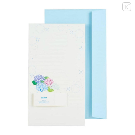 Japan Famous Scenery 3D Greeting Card - Early Summer / Swallows &Hydrangea - 3