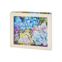 Japan Famous Scenery 3D Greeting Card - Early Summer / Hydrangea / Specially For You