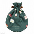 Japan Mofusand Store Drawstring Bag - Cat : Peach Flora Cherry Green - 4