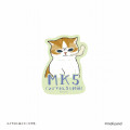 Japan Mofusand Vinyl Sticker - Cat / Smartphone Addiction - 1