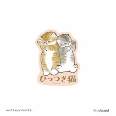 Japan Mofusand Vinyl Sticker - Cat / Sleepyhead