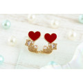 Japan Mofusand Store Swaying Earrings - Cat / Catch Heart - 2