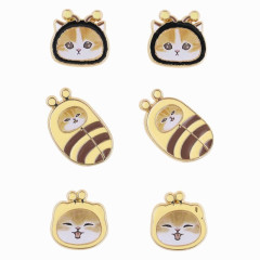 Japan Mofusand Earrings Set - Cat / Bee
