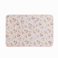 Japan Mofusand Flannel Lap Blanket - Cat / Strawberry - 1