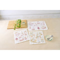 Japan Mofusand Kaya Fabric Dishcloth Towel - Cat / Hot Dog French Fries - 4
