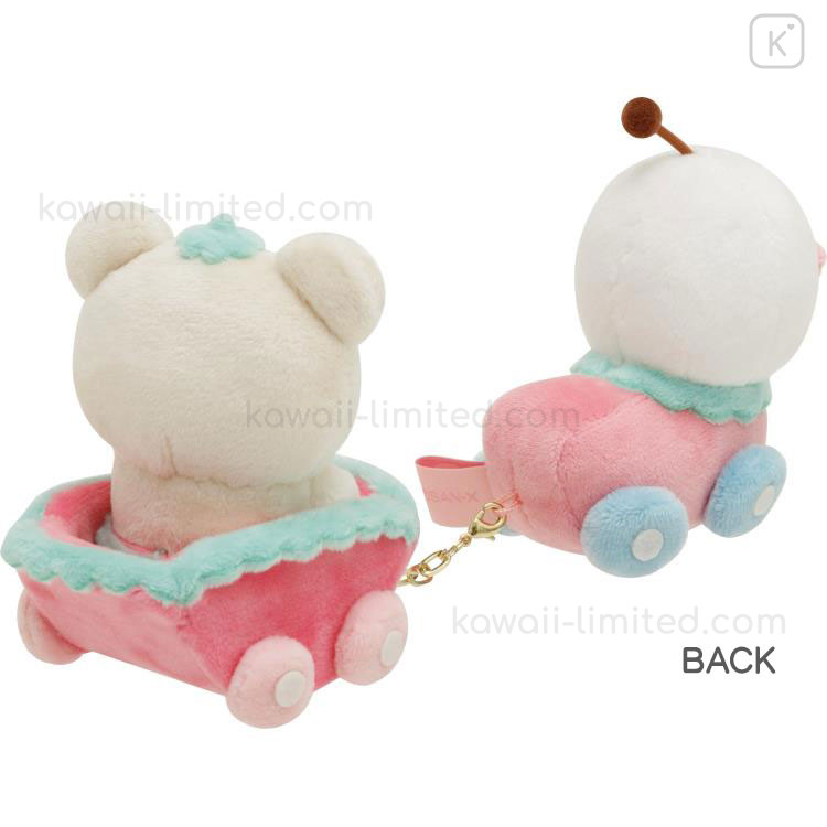 Japan San-X Scene Plush Set - Korilakkuma : Full of Strawberry Day