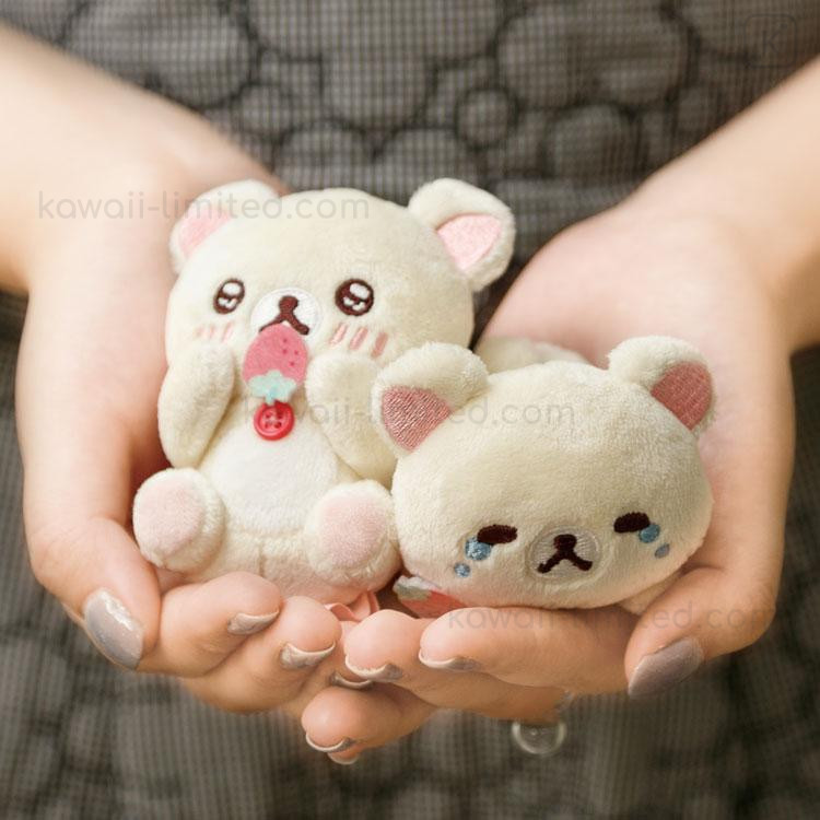 Japan San-X Tenori Plush (SS) 6pcs Set - Korilakkuma : Full of