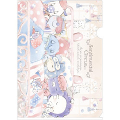 Japan San-X A4 Clear Holder - Sentimental Circus / Remake at the Window of Sky-Colored Daydreams