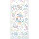 Japan San-X Sheet Sticker - Jinbesan : Ice Jellyfish A