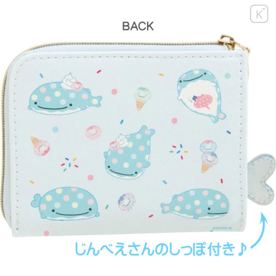 Japan San-X Compact Wallet - Jinbesan / Ice Jellyfish - 2