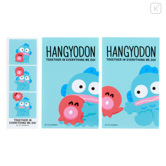 Japan Sanrio Original Sticker Set - Hangyodon / The Usual Two - 3