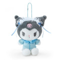 Japan Sanrio Original Mascot Holder - Kuromi / Light Blue Days - 1