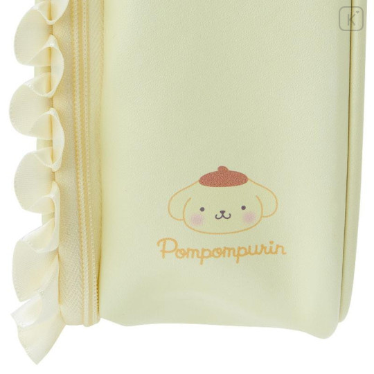 Japan Sanrio Original Plush Pouch - Pompompurin / Enjoy Idol Baby - 5