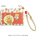 Japan San-X Pass Case with Coin Case - Chickip Dancers / Yummy Yummy Burger - 2
