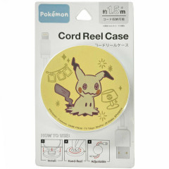 Japan Pokemon Cord Reel Case - Mimikyu