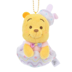 Japan Disney Store Stuffed Plush Keychain - Pooh × Spring Easter 2024
