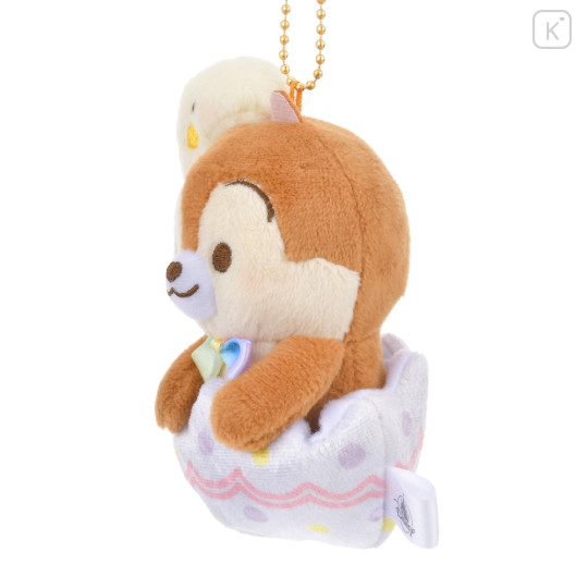 Japan Disney Store Stuffed Plush Keychain - Chip × Spring Easter 2024 - 2