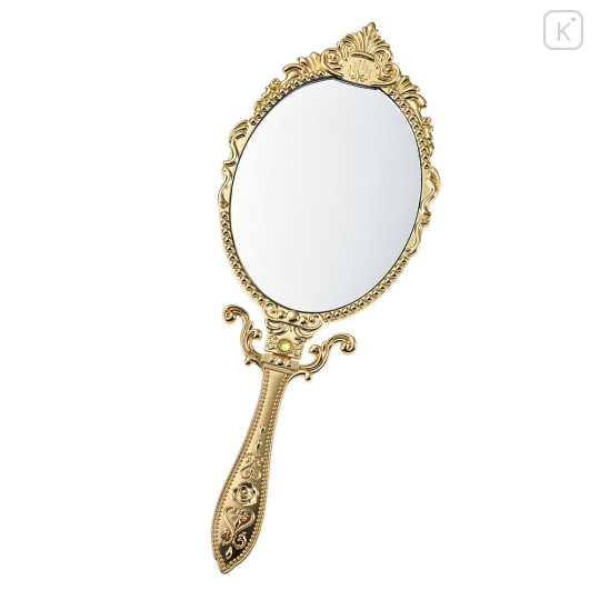 Japan Disney Store Hand Mirror & Stand - Belle / Gold Beauty Dresser - 2