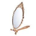 Japan Disney Store Hand Mirror & Stand - Rapunzel / Rose Gold Beauty Dresser - 3