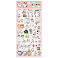 Japan Chiikawa Clear Seal Sticker - Friends / Hang Out Pink - 1