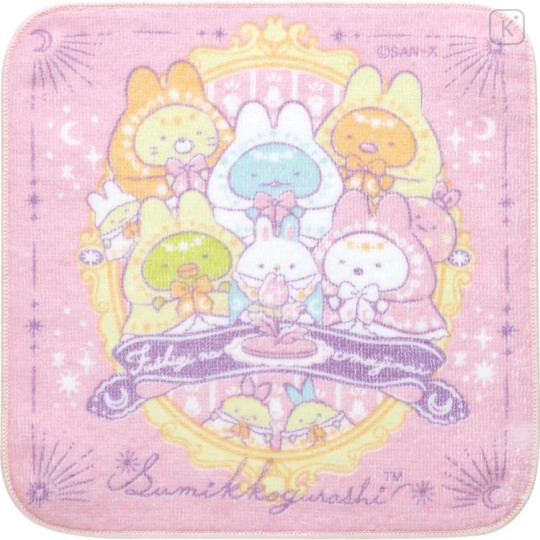 Japan San-X Petit Towel - Sumikko Gurashi / Rabbit's Mysterious Spell A - 1