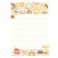 Japan San-X A6 Notepad - Sumikko Gurashi : Mister Donut B - 2