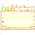 Japan San-X A6 Notepad - Sumikko Gurashi : Mister Donut B - 5