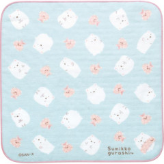 Japan San-X Mini Towel - Sumikko Gurashi / Shirokuma & Furoshiki