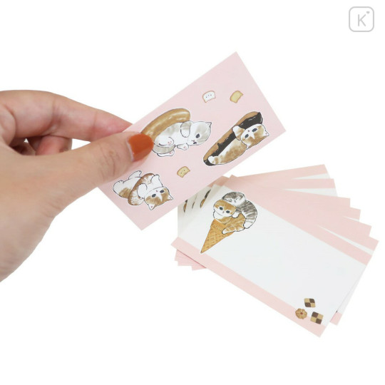 Japan Mofusand Mini Message Card - Cat / Sweets - 2