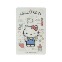Japan Sanrio Lenticular Sticker - Hello Kitty 3 / Magical Department Store