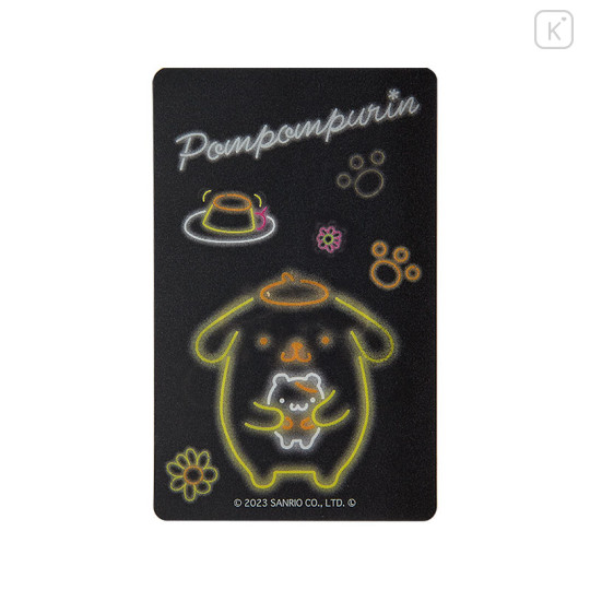 Japan Sanrio Lenticular Sticker - Pompompurin 1 / Magical Department Store - 1